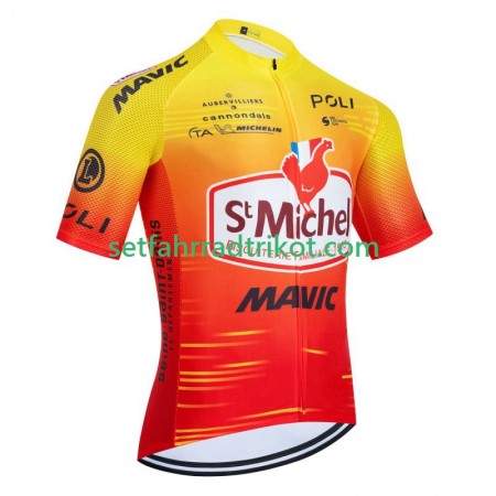 St Michel Auber 93 Mavic Radtrikot kurzarm 2024
